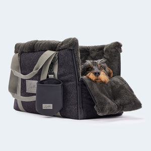 Hundetasche CosyBag Kitzbühel mit Dackel von vorne