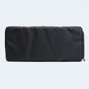 Flugtasche schwarz Bodenansicht

