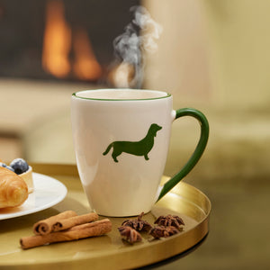 GMUNDNER KERAMIK - Tazza da caffè Liscia, capacità 0,19 l, Verde Fiamma, Realizzata a Mano in Austria GMUNDNER KERAMIK - Tazza da caffè Liscia, capacità 0,19 l, Verde Fiamma, Realizzata a Mano in Austria
