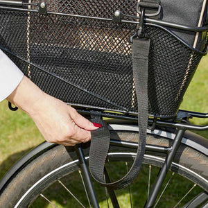 Leopold's Finest Ersatz-Fixiergurt an Hunde Fahrradtasche Befestigung