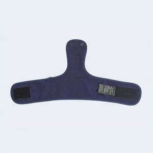 Ersatz Bauchschutz für Hundemantel Dackel Softshell blau