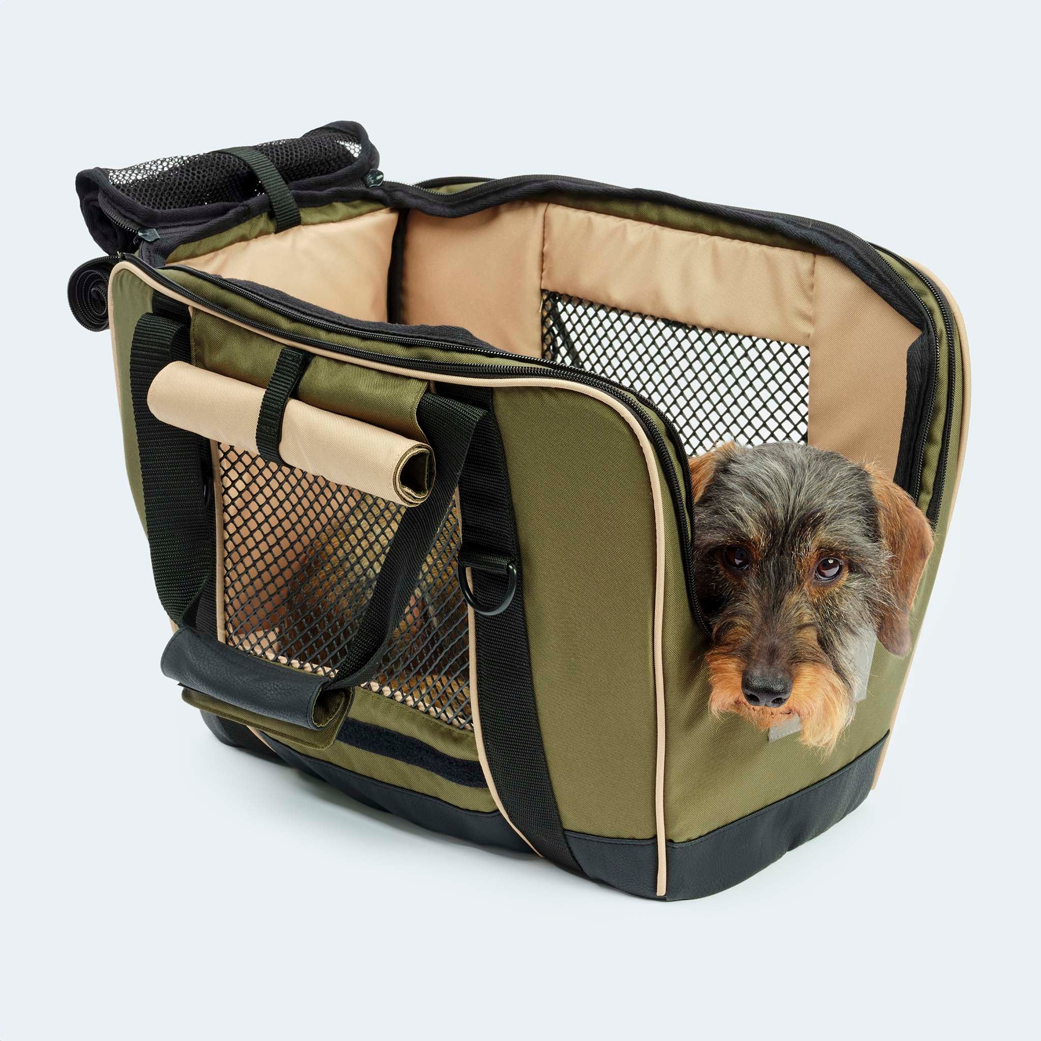 fahrradtasche für hunde Bicycle bag & travel bag for dogs | Leopold's