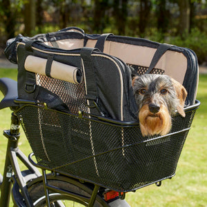 fahrradtasche hunde Bicycle bag for dogs black