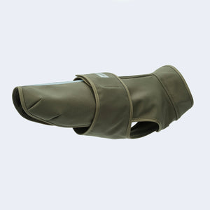 Leopold's Finest | Hundemantel Softshell für Dackel und kleine Hunde in oliv