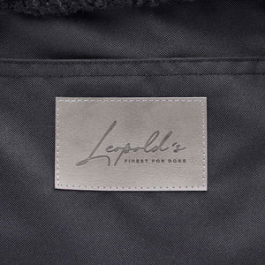 Hundetasche EasyLuxe Nahaufnahme Logo Leopold's Finest for dogs