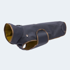 Leopold's Finest | Gefütterter
Hundewintermantel im Parka Stil in navy für Dackel und kleine Hunde
Seitenansicht